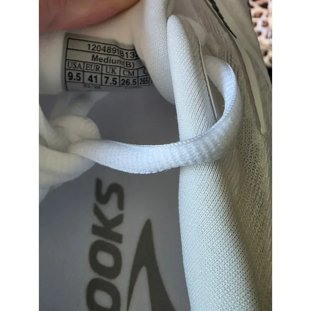 Limited Brooks Revel 9 Running Shoes White Leopard Print Women's 9.5 Or 10 NIB - Picture 9 of 15